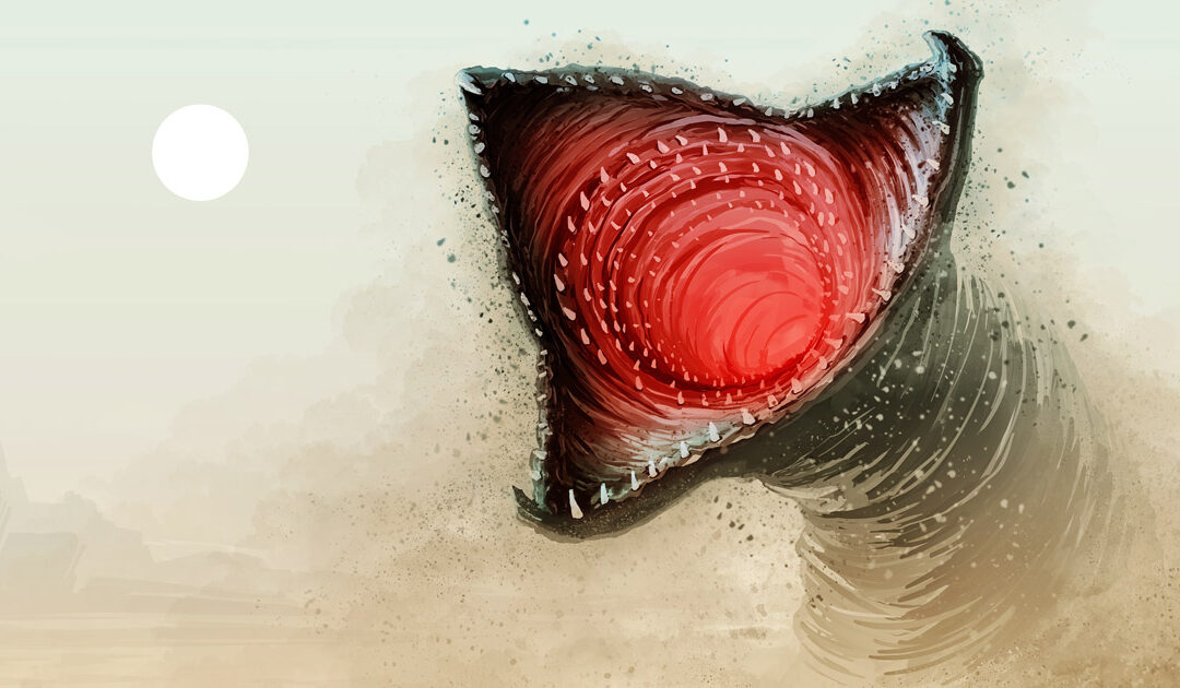 Salt Worms of The Great Salt Plains