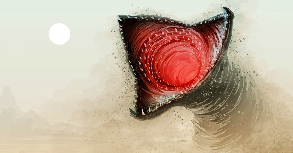 Salt Worm of the Great Salt Plains